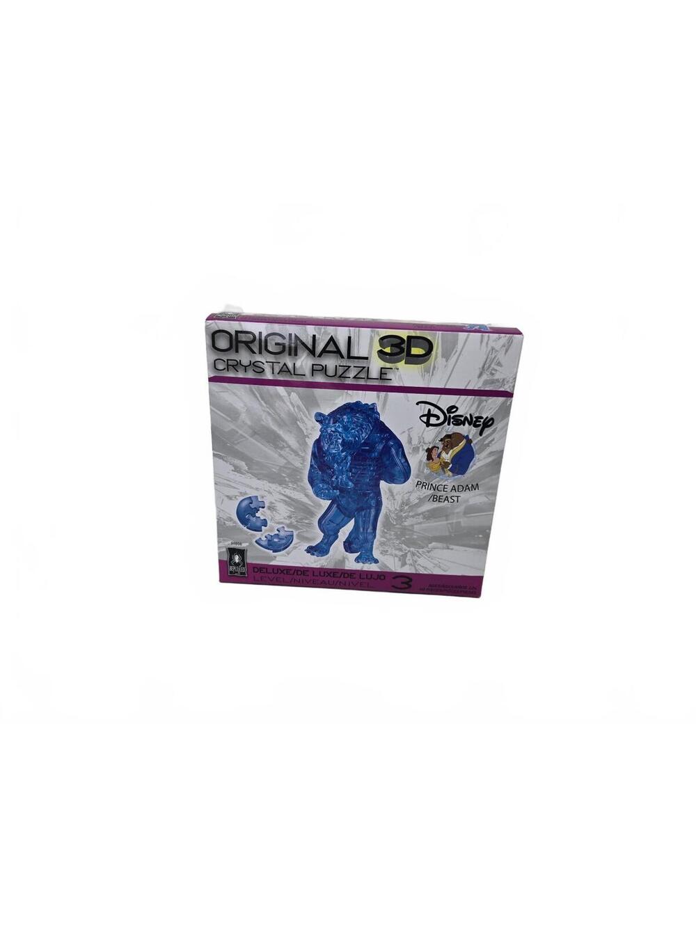 Original 3D Crystal Puzzle - Prince Adam Beast Deluxe Level 3